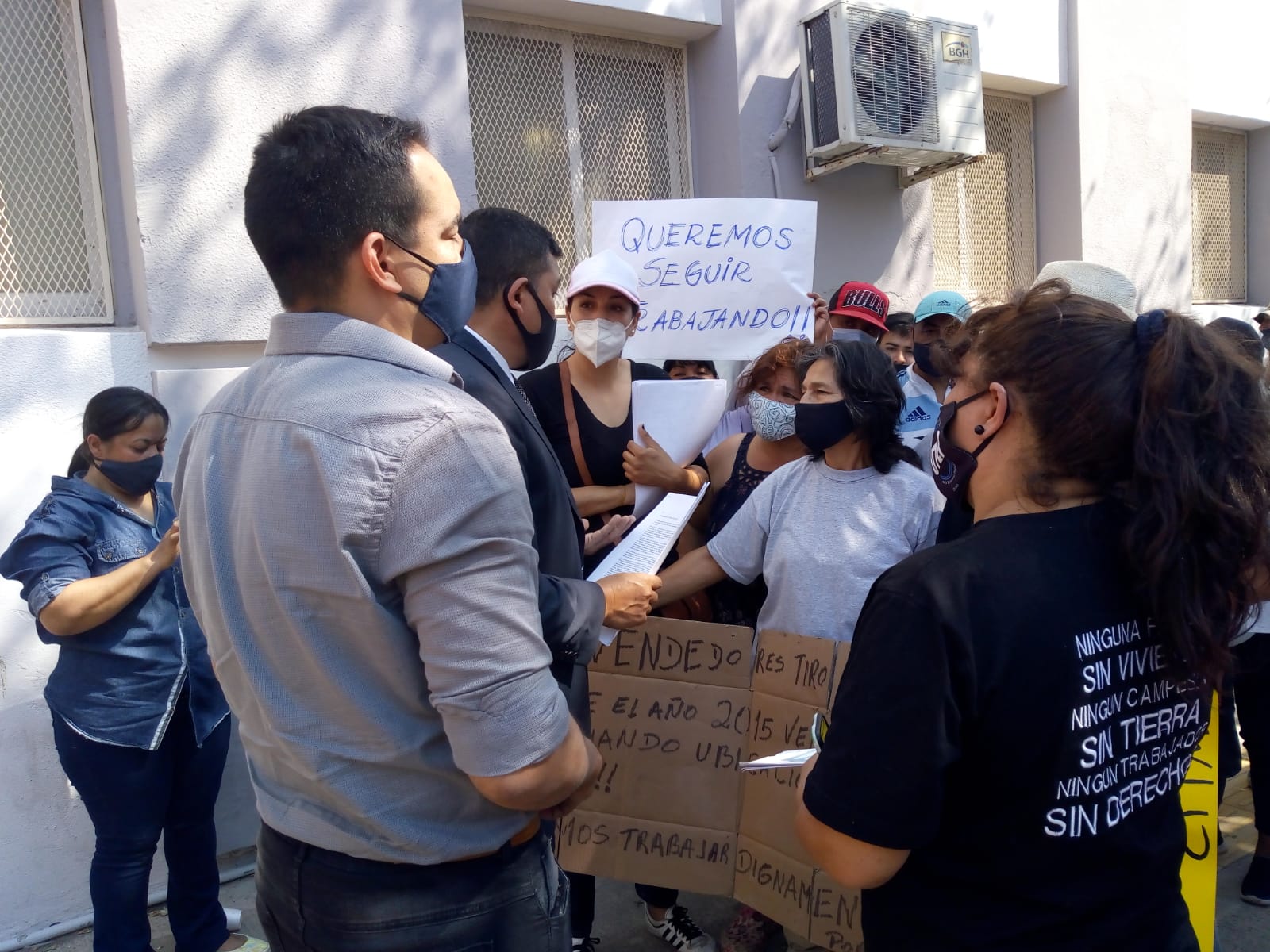 Manteros rechazaron proyecto de cesión del predio del Tiro Federal al Municipio