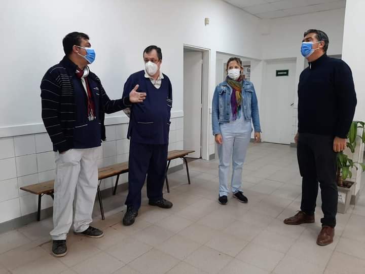 Capitanich verificó remodelaciones en el Centro de Salud de Villa Río Negro